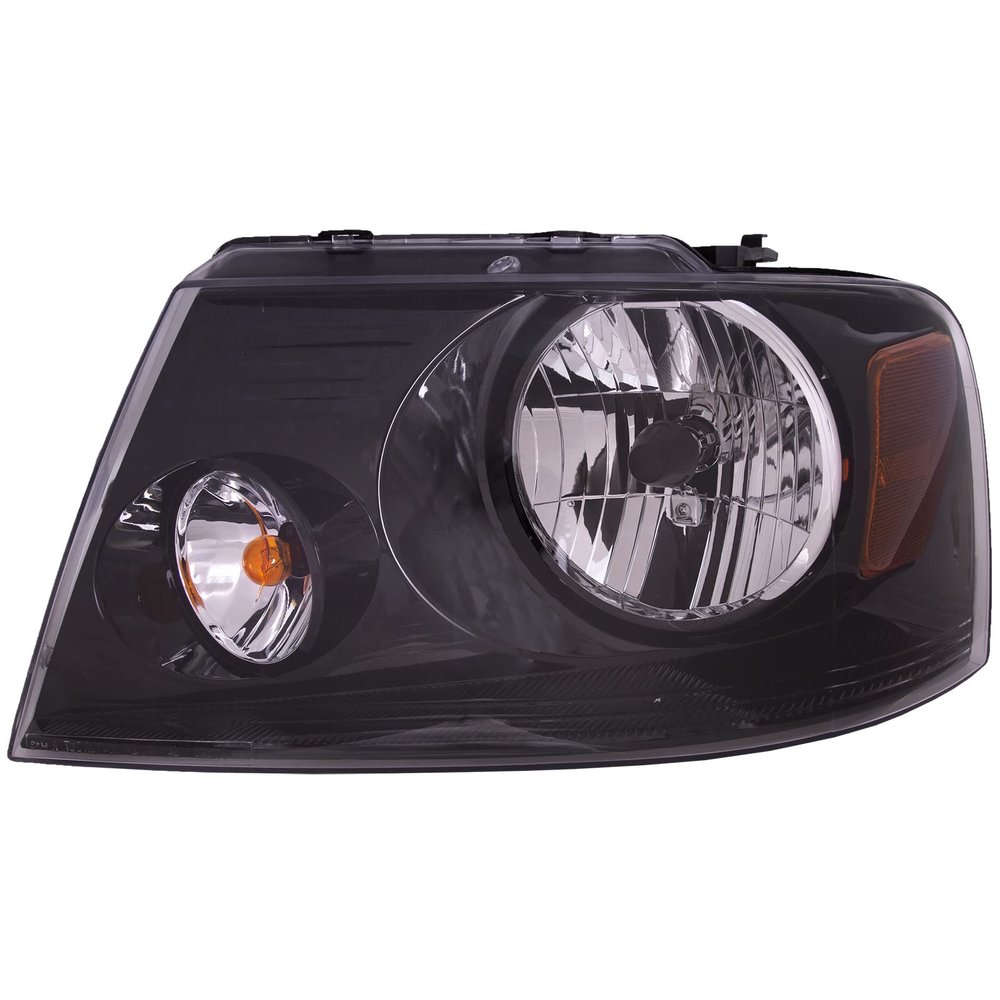HEADLIGHTSDEPOT Front Headlight Left Driver Compatible with 2004-2008 Ford F-150/04 Ford Heritage