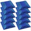 Road Reflectors Pack of 10 | 4 by 4 inch Street Pavement & Asphalt Stud Markers | Great for Speed Bumps, Sidewalks, Pedestrian Crossings, Freeways & Driveways | Industrial Grade (Blue) view 1
