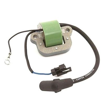 PARTSRUN 18-5196 Marine Ignition Coil for Johnson/Evinrude Outboard Motor BRP 9.9 15 40 HP 1974-1976 502880, 581407, 72020, 9-23101,ZF301