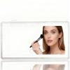 ZJchao USB-Powered Car Sun Visor Makeup Mirror with LED Fill Light, Touch Control Vanity Mirror for Women, Automotive Sunshade Cosmetic Driving Accessory view 1