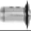 SHIMANO Ultegra WH-6800-R Rear Axle Unit view 1