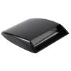 Car Stickers Air Flow Intake Scoop Universal Car Decorative Air Flow Intake Scoop Bonnet Vent Sticker Cover Hood (Black), Automotive interior,console parts view 2