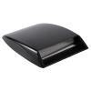 Car Stickers Air Flow Intake Scoop Universal Car Decorative Air Flow Intake Scoop Bonnet Vent Sticker Cover Hood (Black), Automotive interior,console parts view 4