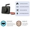 RV USB Outlet DAMAVO YM1236 Panel Dual Port Charger Receptacle, 12V-24V Car Charger Female for Bus, Boat, Vehicle Marine ATV (Surface Mount) (A+A Port-1pcs) view 4