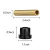 WLOOD Bushing and Sleeve Kit for Club Car DS and EZGO TXT 1994-UP, Golf Cart Front or Rear Leaf Spring & Front Upper A Arm Suspension fit Club Car DS Models Gas (6 metal spacers 12 bushings) view 3