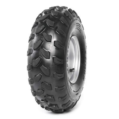 TDPRO 1PCS 19x7.00-8 Wheel Tire and Rim with 4 Bolt Pattern for ATV Go Kart Quad Bike 4 Wheelers