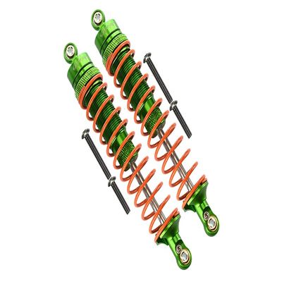 GPM Alum Rear Heavy-Duty Adjustable Damper 115mm Green : 4x4 Granite/Big Rock