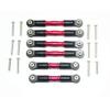 GPM Racing Stainless Steel Adjustable Tie Rods Red : Granite 4X4 Mega MT view 1