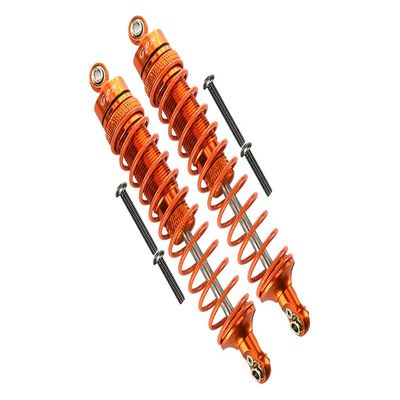 GPM Alum Rear Heavy-Duty Adjustable Damper 115mm Orange : 4x4 Granite/Big Rock