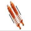 GPM Alum Rear Heavy-Duty Adjustable Damper 115mm Orange : 4x4 Granite/Big Rock view 1