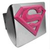 Elektroplate Officially Licensed Supergirl All Metal Chrome Hitch Cover for Trucks and SUVs | Fits Standard 2" Trailer Hitch Receivers | Premium Weatherproof view 1