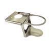 MARINE CITY Adjustable Folding Drink Cup Holder, 304 Grade Stainless Steel, Corrosion-Resistant, 3.39" W x 3.26" L x 0.59" H, Space-Saving Design, Ideal for Boats, RVs, and Cars (Pack of 1) view 1