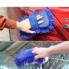 AnHua 1Pcs Car Cleaning Brush Cleaner Tools Microfiber Super Clean Car Windows Cleaning Sponge Product Cloth Towel Wash Gloves (Blue) view 4