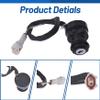 Ignition Key Switch 5LP-82510-00-00 Replacement for Yamaha Warrior Bruin Grizzly Raptor Wolverine Breeze 660r 700 125 250 350 view 2