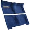 ACC Automotive Carpet Compatible with 1961 to 1964 Chevrolet Impala, 4 Door Sedan 4 Speed (8643-Powder Blue Plush Cut Pile) view 2