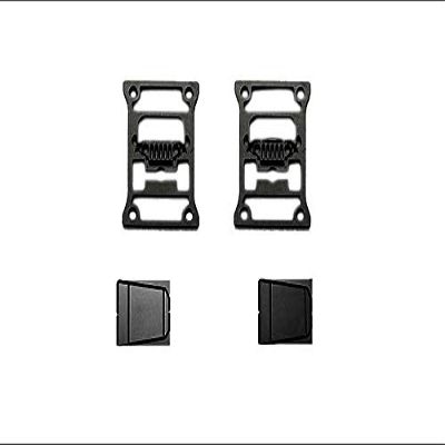 R/C Scale Accessories : Taillight Cover (Style B) For Axial SCX10 III Jeep Jl Wrangler AXI03007-4Pc Set Black