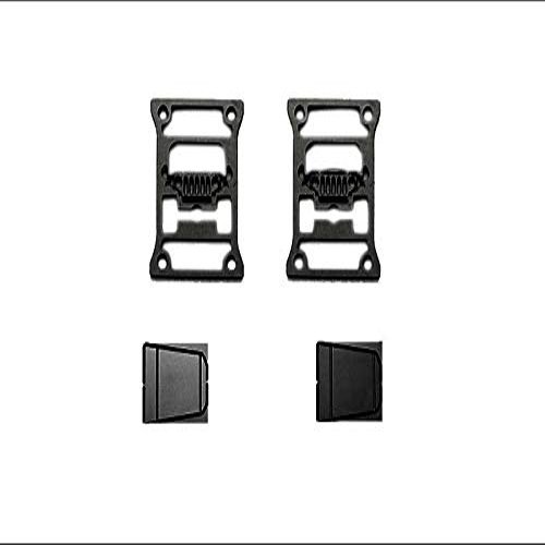 R/C Scale Accessories : Taillight Cover (Style B) For Axial SCX10 III Jeep Jl Wrangler AXI03007-4Pc Set Black