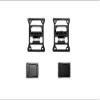 R/C Scale Accessories : Taillight Cover (Style B) For Axial SCX10 III Jeep Jl Wrangler AXI03007-4Pc Set Black view 1