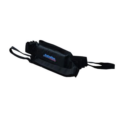 20 Foot Towable Tow Strap | Attached Line Float | Designed for Jet Ski Torque | Jettribe PWC Accessories (Black)