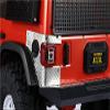 R/C Scale Accessories : Taillight Cover (Style A) For Axial SCX10 III Jeep Jl Wrangler AXI03007-4Pc Set Black view 2