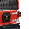 R/C Scale Accessories : Taillight Cover (Style C) For Axial SCX10 III Jeep Jl Wrangler AXI03007-4Pc Set Silver view 2