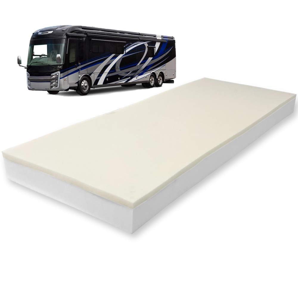 Foamma 3 x 30 x 84 Truck, Camper, RV Memory Foam Bunk Mattress Replacement, Made in USA, Comfortable, Travel Trailer, CertiPUR-US Certified, Cover Not Included