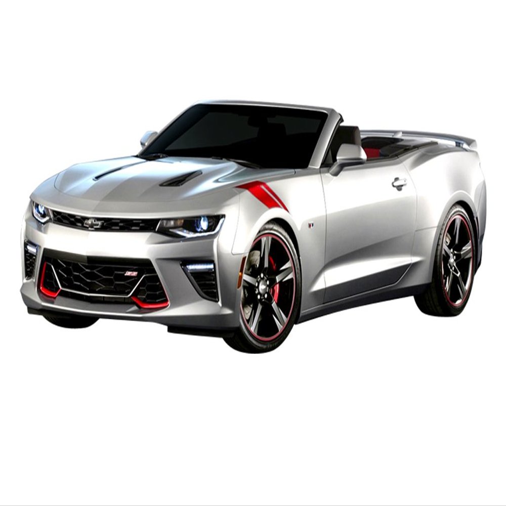 Phoenix Graphix 2016 Camaro Sixth Generation Hash Marks Decals Stripes Kit - Nightfall Gray Metallic