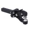 kingsea Metal Hitch Trailer Hook Link Component Trailer Hitch Receiver Compatible with TRX4 Axial SCX10 1/10 RC Crawler Trailer Hook Tow Hitch Tow Hook Drop (Hook + Coupler) view 4