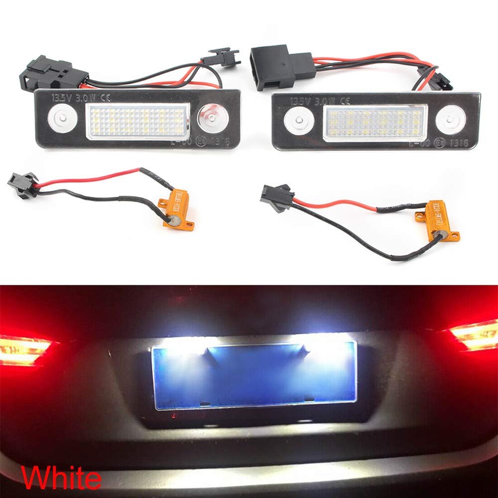GZYF Car Auto Number License Plate Light for Skoda Octavia 1Z 2004-2013, Roomster 2006-2013
