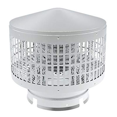 Superior 6SPC 6" Diameter Round Cap with Spark Arrester
