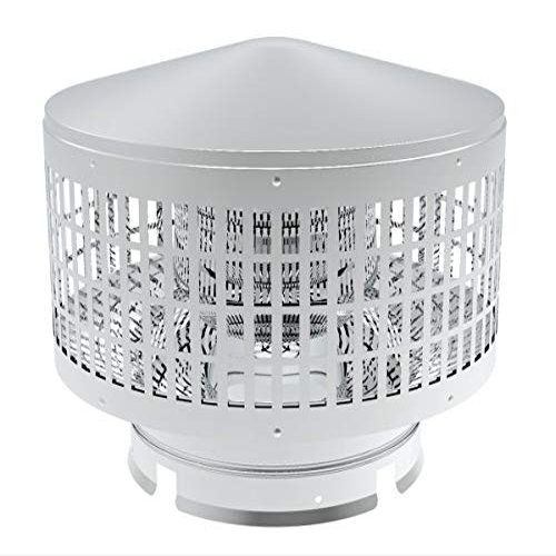 Superior 6SPC 6" Diameter Round Cap with Spark Arrester