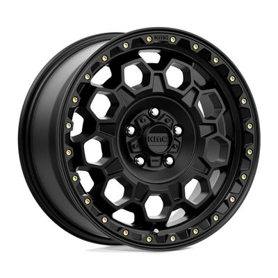 KMC TREK 17X8 6X5.55.29 20mm SATIN BLACK - KM54578068720