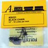 A-Line 29221 - Tie Down Chain - Black 15 Links Per Inch HO Scale view 1