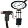 CycloSpirit Universal Bicycle Tire Inflator Gauge with Auto-Select Valve Type - Presta and Schrader Air Compressor Tool view 1