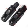 FSFY Rear Pedal Footrest Motorcycle Rear Passenger Foot Pegs for Kawasaki ZX10R ZX6R ZX9R Z650 Z750 Z800 Z900 Z1000 Silver view 4