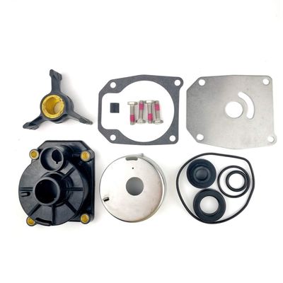 WINGOGO 438592 Water Pump Impeller Repair Kit with Housing for Johnson Evinrude OMC Outboard 25 28 30 35 40 48 50 HP Boat Motor Parts Replacement Sierra 18-3454 0433548 433549 0438592 777805
