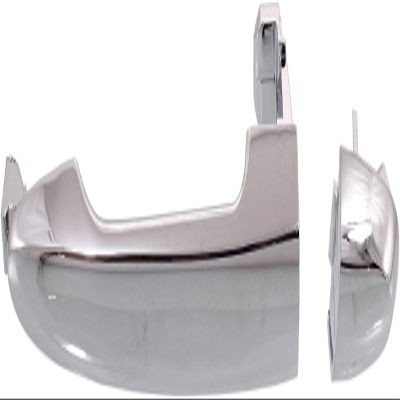 Go-Parts - Front Exterior Door Handle for Kia Rondo 2007-2012, Right (Passenger), All Chrome, Without Keyhole, Replacement 2008 2009 2010 2011