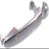 Go-Parts - Front Exterior Door Handle for Kia Rondo 2007-2012, Right (Passenger), All Chrome, Without Keyhole, Replacement 2008 2009 2010 2011 view 3