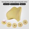 TISHIJIE Memory Foam Lumbar Support Pillow for Car - Back Support for Car Seat (Beige) view 4