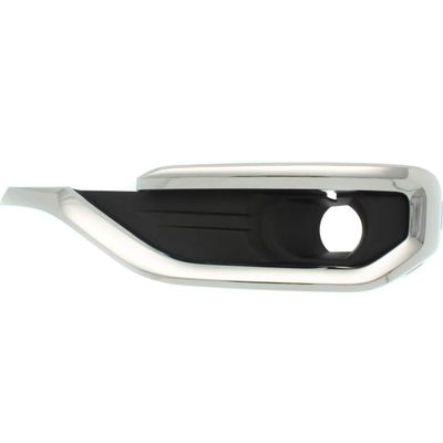 For GMC Acadia Fog Light Cover 2017 2018 2019 Driver Side | Grille | Black | Molding | w/Chrome | DOT/SAE Compliance | GM1038209 | 84142271