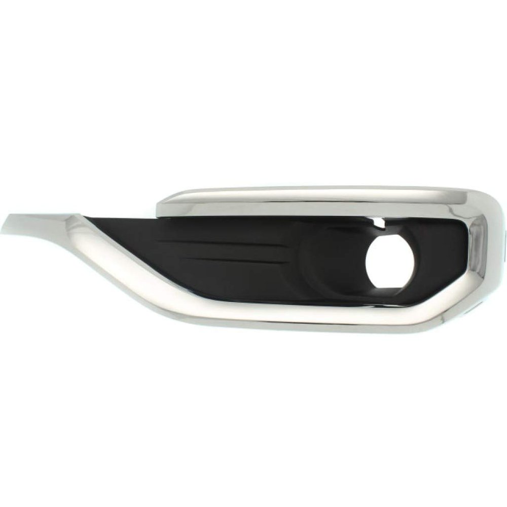 For GMC Acadia Fog Light Cover 2017 2018 2019 Driver Side | Grille | Black | Molding | w/Chrome | DOT/SAE Compliance | GM1038209 | 84142271