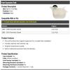 Front Front Engine Coolant Overflow Expansion Tank with Cap - Compatible with 2005-2010 Chevy Cobalt 2.2L 2.4L 4-Cylinder view 2