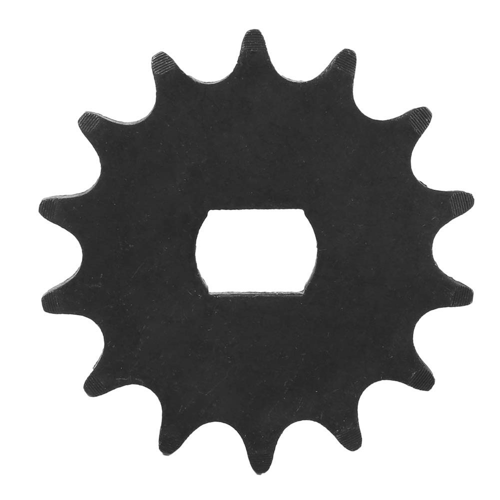 Cast Iron Sprocket, Sprocket Wheel Electric Scooter Motor Engine Sprockt Scooter Motor Mounting Hole Middle Motor Accessory(14T)