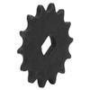 Cast Iron Sprocket, Sprocket Wheel Electric Scooter Motor Engine Sprockt Scooter Motor Mounting Hole Middle Motor Accessory(14T) view 4