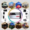 TGHY Power Inverter 1000W/1200W/1500W DC to AC Inverter, with AC Outlet and LED Display, 12V/24V/48V to 110V/220V Car Converter, for RV Home Solar,1500w,DC 12V to AC 220V view 2