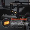 TRUE MODS 2pc 2.5" Amber LED Trailer Marker Light w/Black Bezel [DOT FMVSS 108] [SAE P2PC] [Surface Mount] [Waterproof IP67] Side Marker Lights for Trailer Truck view 3