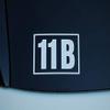 Army 11-B Infantry Sticker Vinyl Decal Crossed Rifles Pick Color & Size (V619) (Black, 8" X 4.75") view 1