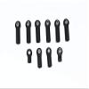 Plastic Ball Ends For GPM Optional Tie Rods Item# MAK160 For 1/8 Kraton 6S BLX - 10Pc Set Black view 1
