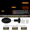 VIPMOTOZ Amber LED Strip Side Indicator Light Front Turn Signal Blinker Lamp Compatible with 2002-2007 Subaru Impreza WRX STI, Black Housing, Smoked Lens, 2-Piece Driver & Passenger Side Set view 2