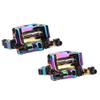 Keenso Aluminium Alloy Hydraulic Disc Brake HB-100 Hydraulic Disc Brake Set for Mountain Road (Colorful) Riding Racks and Storage view 4